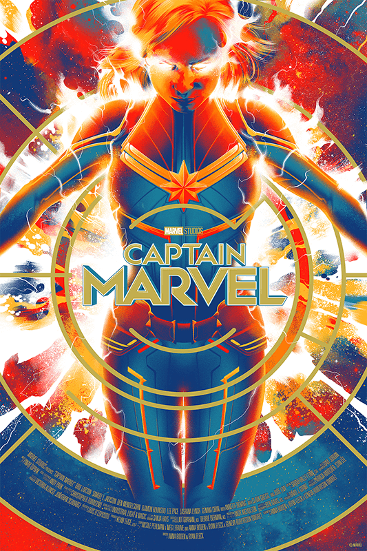 Captain Marvel 2019 Poster