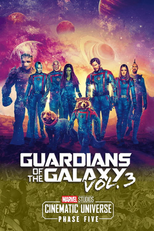 Guardians Of The Galaxy Vol 3 2023 Poster