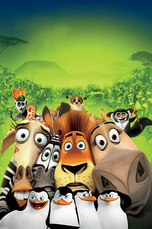 Madagascar Escape 2 Africa 2008 Poster