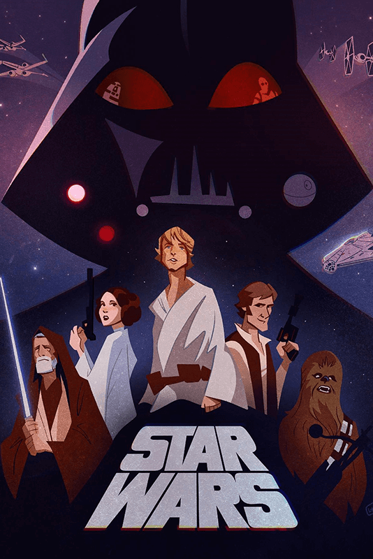 Star Wars 1977 Poster