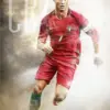 CR7 Football Poster