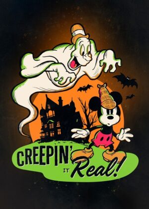 Creepin' It Real Halloween Poster