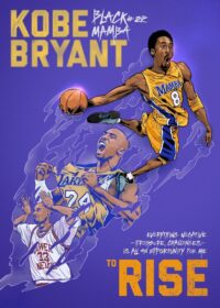 Kobe Bryant Lakers Basketball Poster