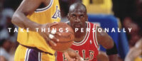 Michel Jordan - Take things personally Poster