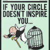 Monopoly - Cage Circle Poster