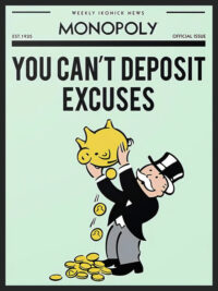 Monopoly - Excuses Poster