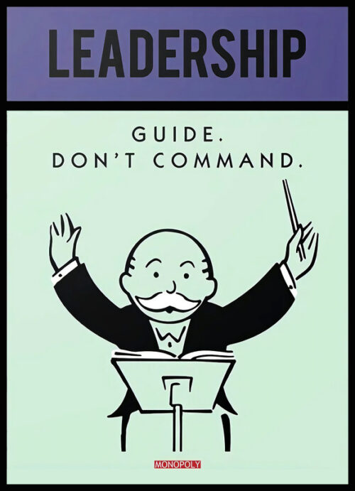 Monopoly - Leadership Poster