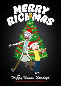 Rickmas Tree Rick and Morty Poster