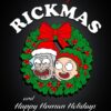 Rickmas Wreath Rick and Morty Poster