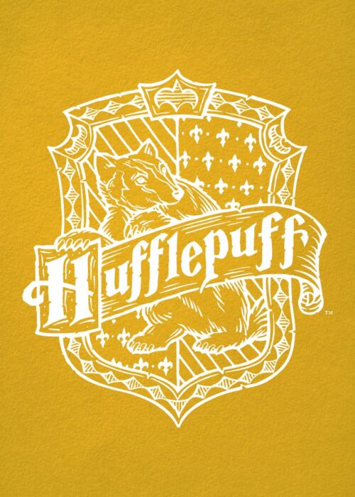 Harry Potter Hufflepuff Crest Poster