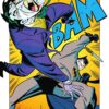 Batman Punch Joker Comic Poster