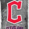 Cleveland Guardians Major Basketball League City Maps Crests Poster