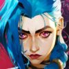 Close up Jinx Arcane Poster