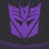 Decepticons Minimalistic Transformers Poster