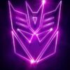 Decepticons Neon Transformers Poster