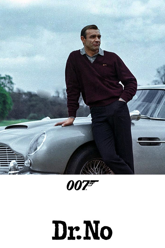 Dr. No (1962) 007 James Bond Movie Poster