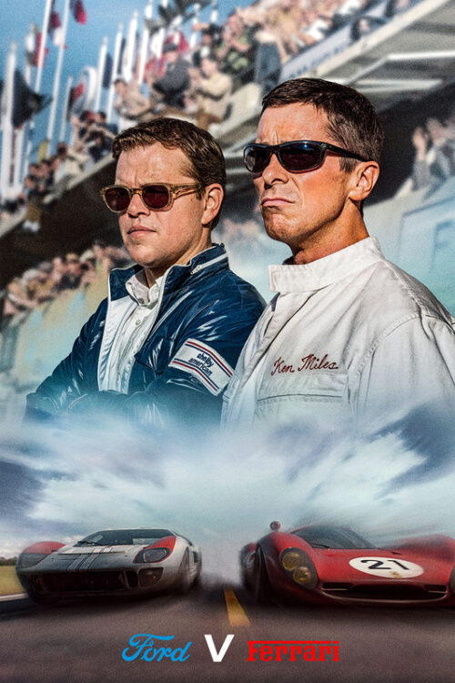 Ford v Ferrari (2019) Movie Poster