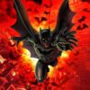 Gotham on Fire Batman Poster