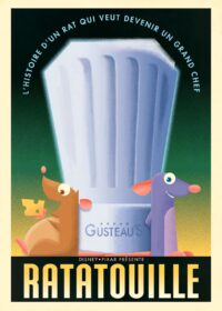 Gusteaus Hat Ratatouille Poster