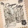 Harry Potter Diagon Alley Postcard Stamp Poster