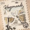 Harry Potter Hogsmeade Postcard Stamp Poster