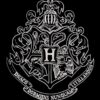 Harry Potter Hogwarts Insignia Black Poster