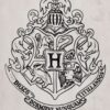 Harry Potter Hogwarts Insignia White Poster