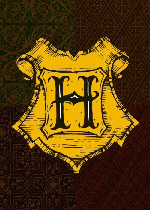 Harry Potter Hogwarts Simple Crest Poster