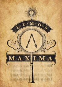 Harry Potter Lumos Maxima Chart Poster