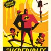 Incredibles Retro Pose Poster