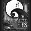 Jack Sally Love Never Dies Halloween Poster