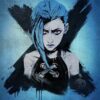 Jinx Graffiti Arcane Poster