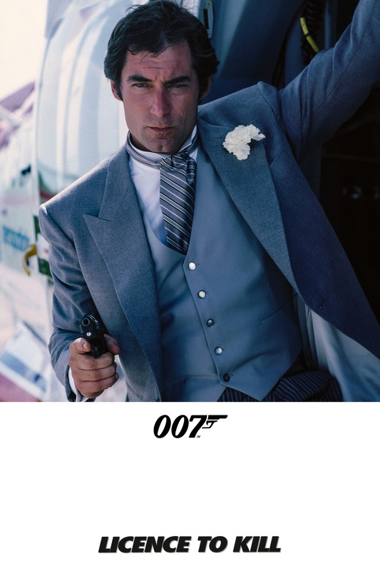 Licence to Kill (1989) 007 James Bond Movie Poster