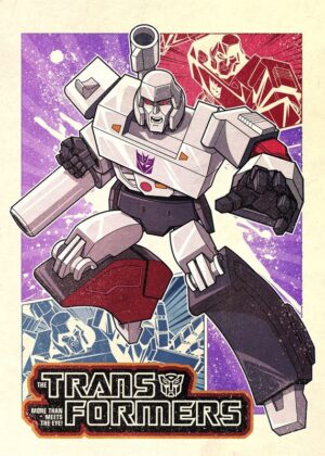 Megatron Comic Transformers Poster