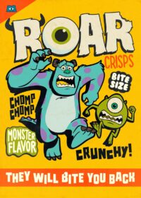 Mike & Sully Roar Poster