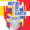 Not from Earth Transformers Poster