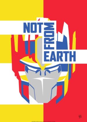 Not from Earth Transformers Poster