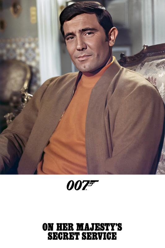 On Her Majesty's Secret Service (1969) 007 James Bond Movie Poster