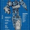 Optimus Schematics Transformers Poster