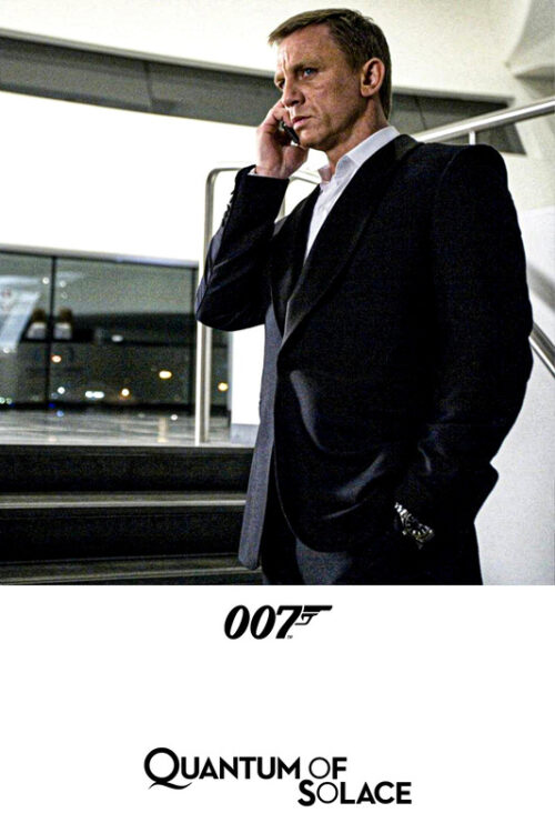 Quantum of Solace (2008) 007 James Bond Movie Poster