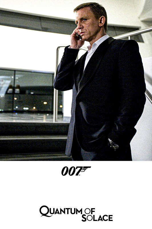 Quantum of Solace (2008) 007 James Bond Movie Poster