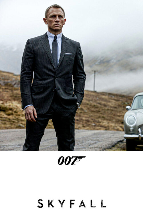 Skyfall (2012) 007 James Bond Movie Poster