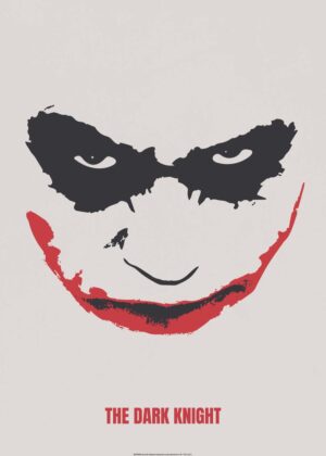 The Dark Knight minimal Poster