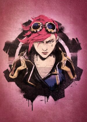 Vi Graffiti Arcane Poster