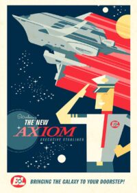 Wall-E New Axiom Poster