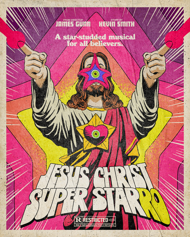 Jesus Christ Super Starro Pop art Poster