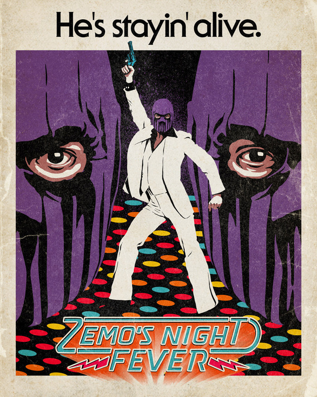 Night Fever Pop art Poster