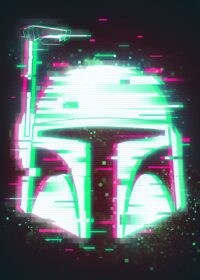 Smudged Stormtrooper Star Wars Poster