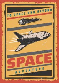 To Space and Beyond Adventure Poster