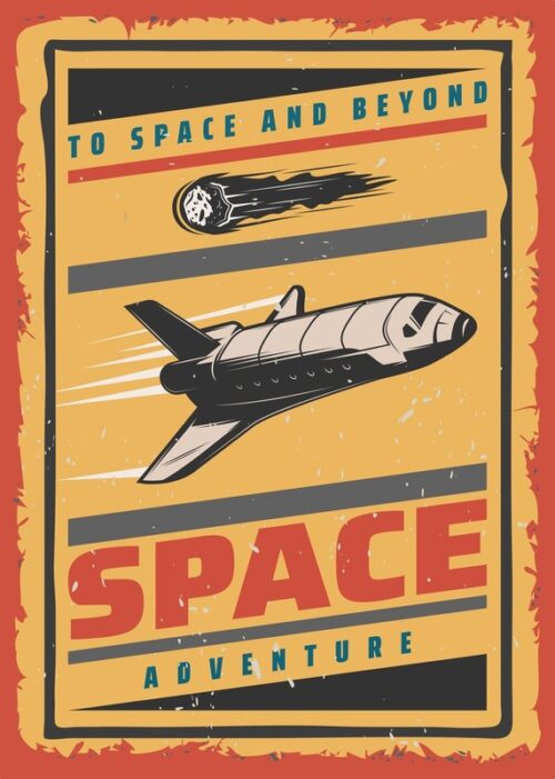 To Space and Beyond Adventure Poster